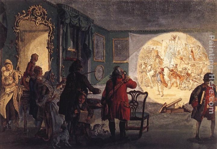 Paul Sandby The Laterna Magica